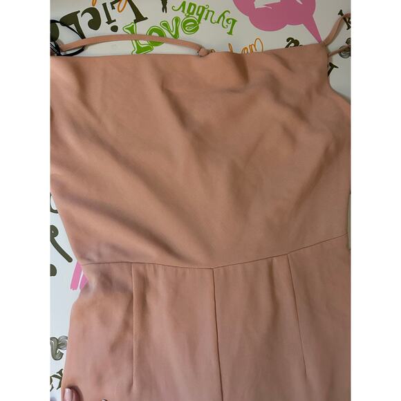 Forever 21 Jumpsuit Blush Medium M Cami Style Modern - Picture 5 of 8